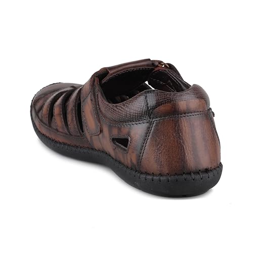 Image of Red Chief Genuine Leather Sandal for Men | RC3993