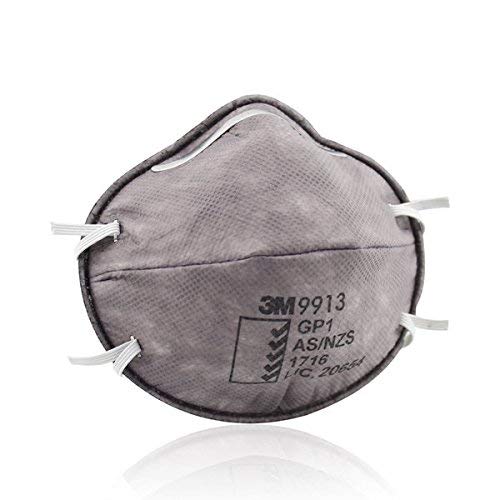 3M-9913IN Anti-Pollution with Carbon Filter 9913IN Mask and Respirator,Pack of 20