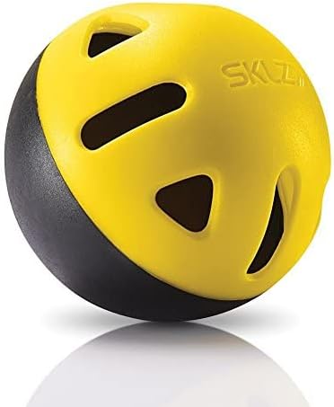 SKLZ Impact Limited-Flight Practice Baseball, Softball, and Mini Balls (Baseballs, 12 Pack)