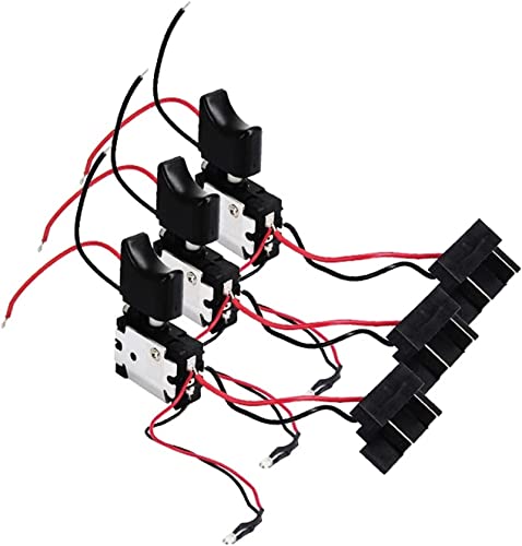 Bouton interrupteur de vitesse pour travaux de percage et renovation sans fil avec LED