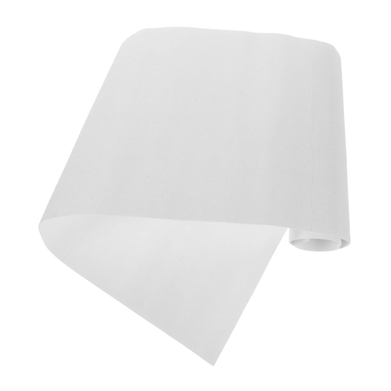 TEHAUX Longboard Skateboard 109cm White Anti-Skid Sandpaper Non-Slip Adhesive for Roller Board Indoor Outdoor Stair Traction