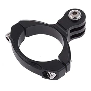 Bike Mount Stuur Bar Standaard 31.8 Millimeters Mount Fiets Rig Roll Metalen Stuur Clip Houder Zadelpen voor Gopro Hero…