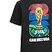 Adidas Boys World Cup 26 Official Match Ball Graphic T-Shirt, Black, Medium