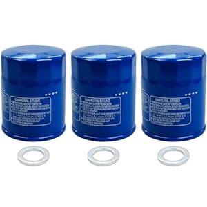3 filtros de aceite 15400-PLM-A02 compatibles con Honda GX610 GX630 GX670 GX690 GXV340 GXV390 Reemplazar 400-RTA-003