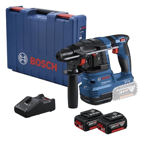 Bosch Martelete rompedor GBH 185-LI 18V Brushless 2 baterias, em maleta