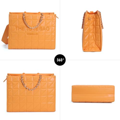 Image of Chinllo Tote Bag for Women Top Handle Satchel Purse and Handbags with Shoulder Strap