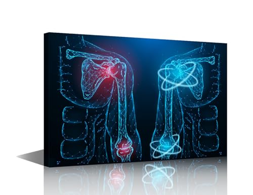 Impression 3D sur toile anatomie humaine cadeau médecin infirmière