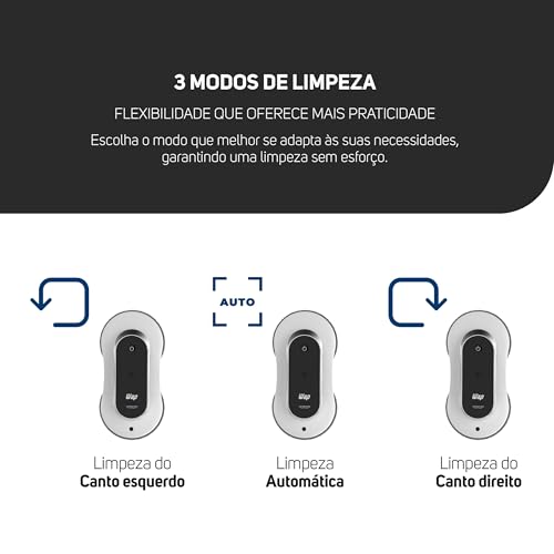 WAP Robô De Limpeza WAP ROBOT W500 POLICLEANER 72W com Bateria de Emergência e Controle Remoto