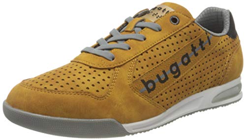 Materiale esterno: Sintetico bugatti 321A38015000 Scarpe Da Ginnastica, Uomo, Giallo, 42 EU