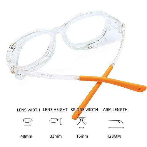 Image of Dry Eyes Relief Eyeglasses (Median Size White)
