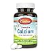 Carlson Kid's Chewable Calcium 250 mg, Vanilla Flavored Chewables, Healthy Bones & Teeth, 60 Tablets