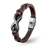 UNIQAL | Unendlichkeit Leder Armband 