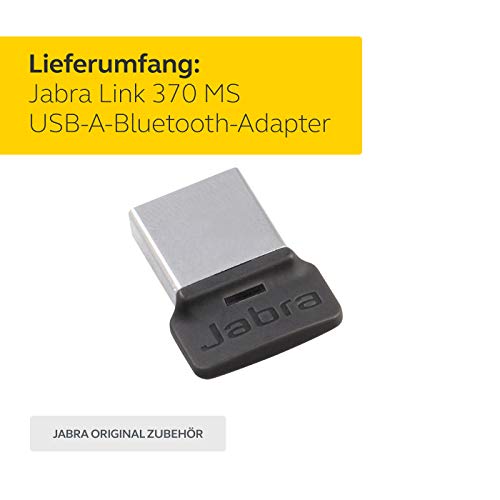 Jabra 14208-08 MS Plug-and-Play Mini USB-Adapter Schwarz/Silber