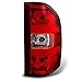 For Chevy Silverado Pickup Truck Red Clear Tail Light Tail Lamp Brake Lamp Passenger Right Replacement