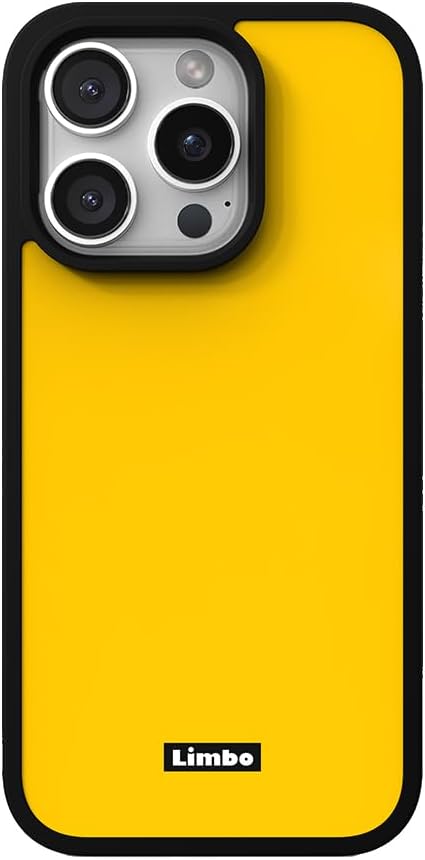Limbo Silk case for Apple iPhone 16 Pro (Compatible with Magsafe) (Yellow)