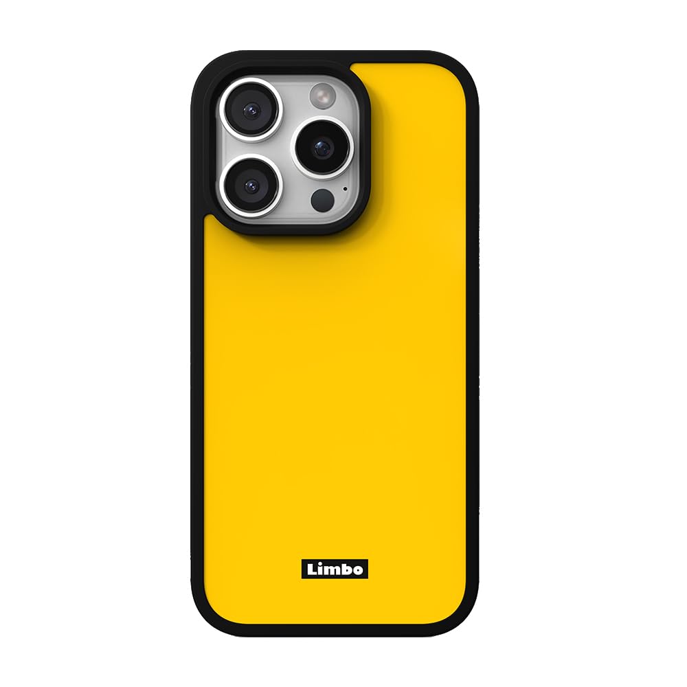 Limbo Silk case for Apple iPhone 16 Pro (Compatible with Magsafe) (Yellow)