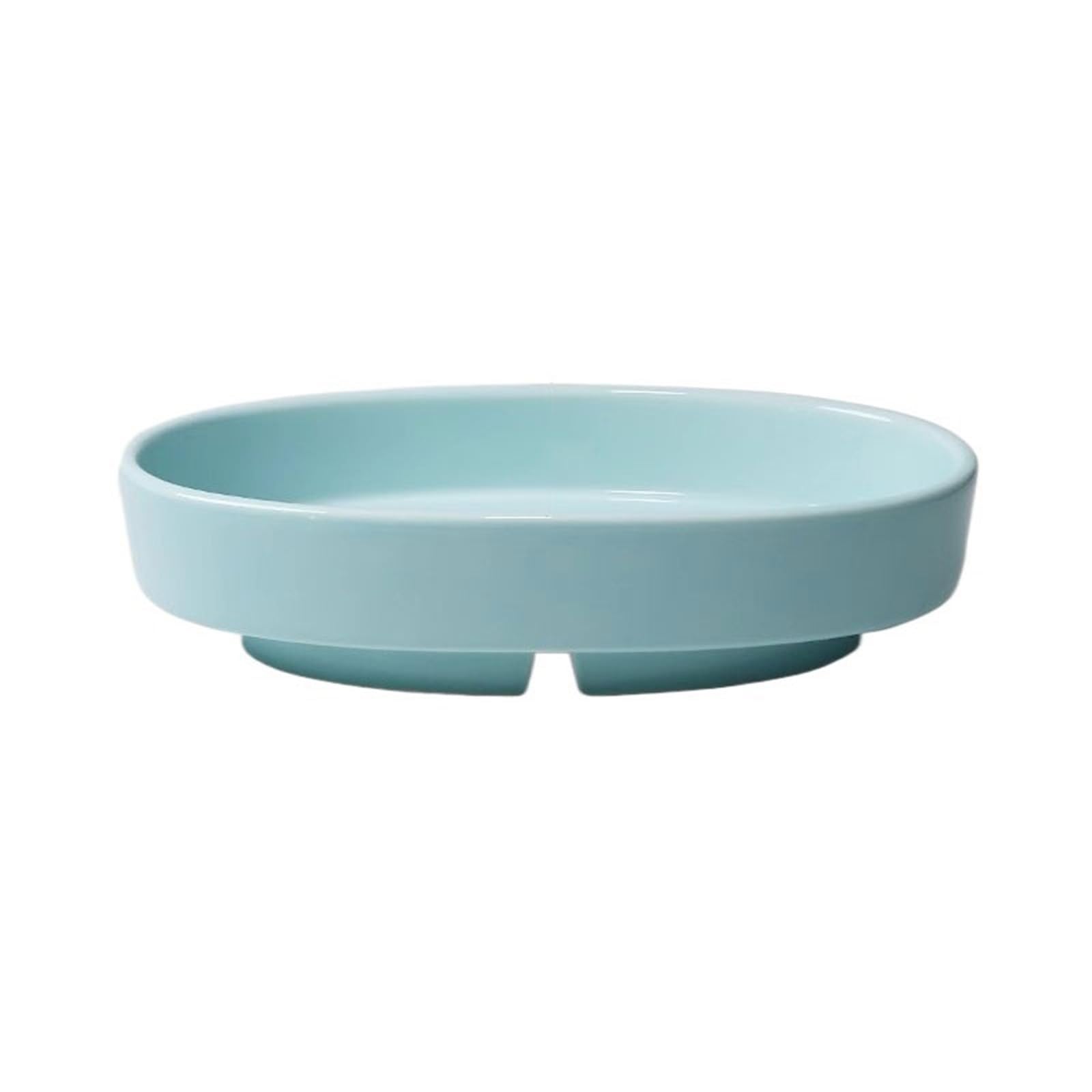 K5C7S3W9D6 plant dish saucer Minimalist Ceramic Flowerpot Drip Tray Home Tabletop Flower Arranging Saucer(Blue)