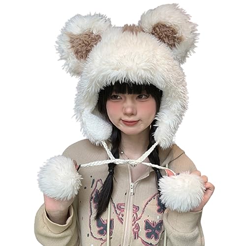 Chapeau d'ours surdimensionné adulte pour fête d'hiver