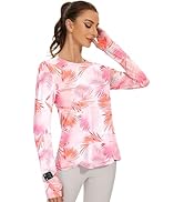 Blingfit Women's Workout Tops Long Sleeve Running Hiking Athletic Gym Shirts Lightweight UPF50+ U...