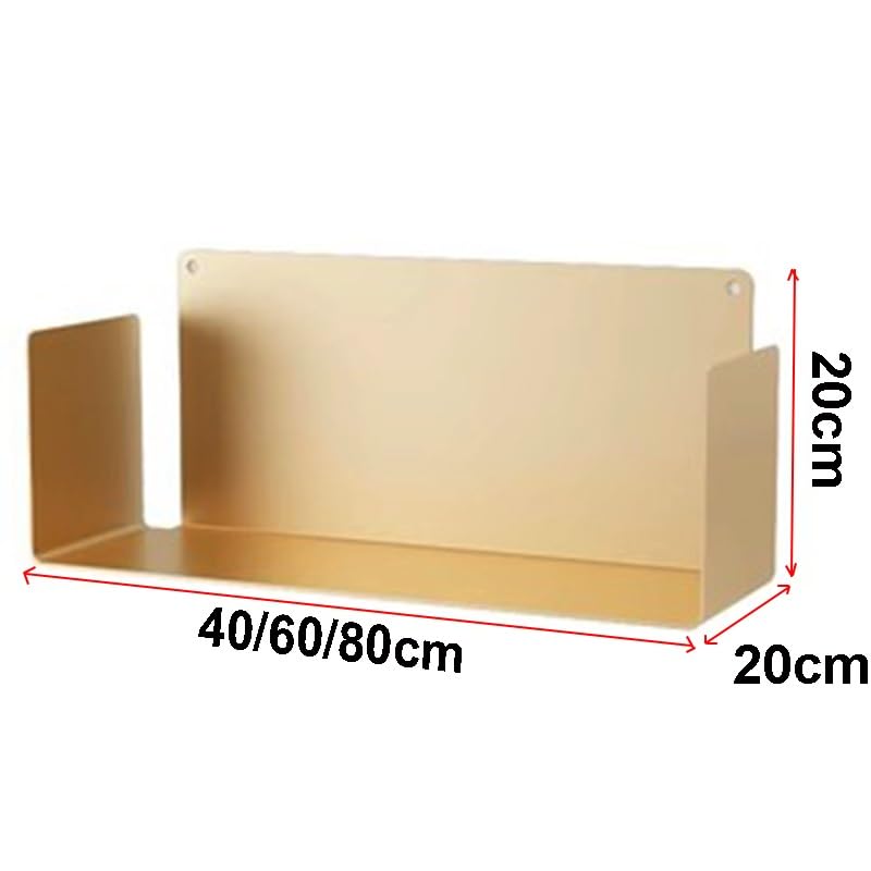 Magazines et livres rangés grâce à cette étagère murale blanche - 2