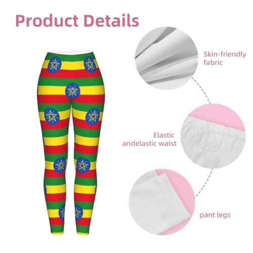 Leggings de compresión de Etiopía para entrenar en el gimnasio y correr 6
