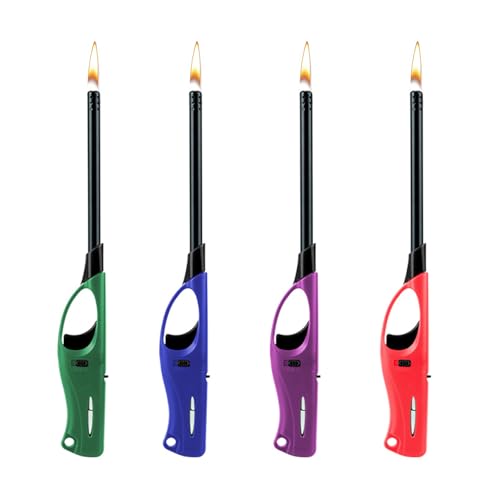 4 Encendedores Largos Recargables para Cocina y BBQ miniatura 1