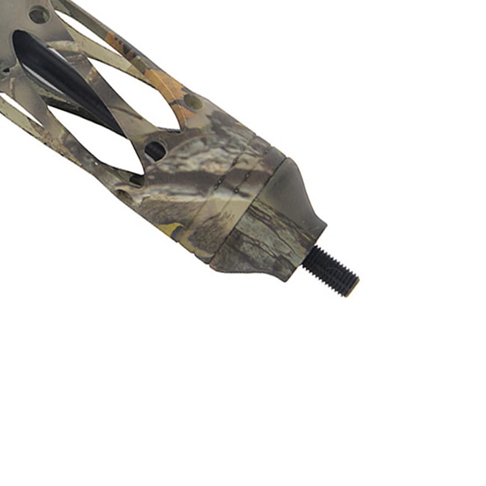 ZSHJG Archery Bow Stabilizer Aluminum Alloy Vibration Dampening Stabilizer Professional Bow and Arrow Accessories (Camo, 8 inch) - Image 3