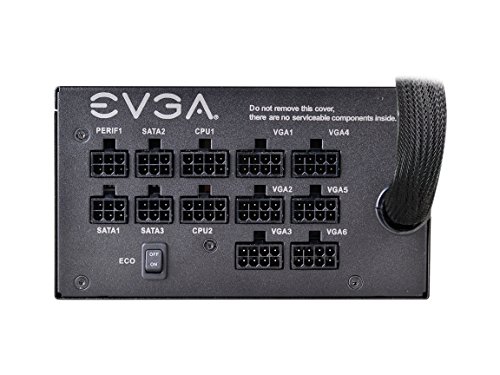 Image of EVGA Supernova 1000 PQ, 80+ Platinum 1000W, Semi Modular, EVGA ECO Mode, 10 Year Warranty, Power Supply 210-PQ-1000-X1