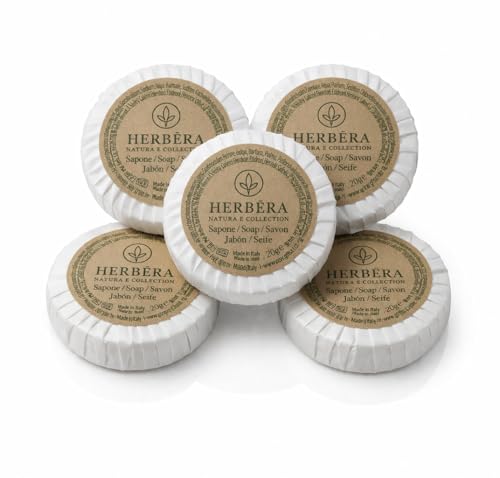 Saponetta Plissè Tonda in pasta Vegetale da 20 gr, Confezione