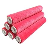 Premium 6-Inch Mohair Mini Paint Roller Covers - 6-Pack, Lint-Free & Shed-Resistant for Smooth Finishes – Ideal for Cabinets, Trim & Doors – Works with All Paints & Stains (6-Pack)