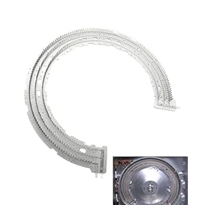 WE11M10001 – Piezas de repuesto para elementos calefactores de secadora (OEM) compatibles con la mayoría de los calentadores de MICA para secadora GE, reemplazan 17380082, WE11M10001, ETC.