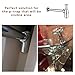 Classical Basin Bottle Trap Chrome Sink Bathroom Waste Pipe 1-1/4 inch Slip Inlet Drain Tube Kit
