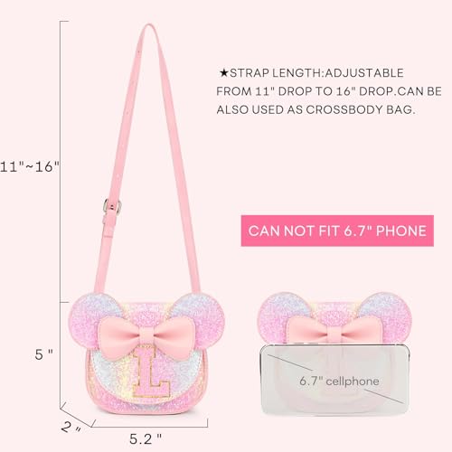 Image of mibasies Toddler Purse Gifts for Girls: 3 Year Old Girl Gifts, Girl Toys Purse Set