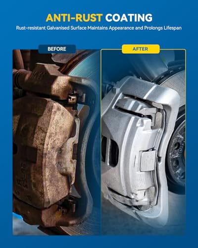 Image of PHILTOP 18B4728 Disc Brake Caliper Assembly Front Right Passenger For 1999-2004 Silverado 1500, 2001-2006 Tahoe, Rear Left Driver for 2001-2010 Silverado 2500 HD /Sierra 2500 HD