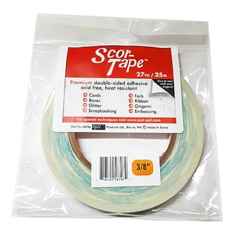 Scor-Pal Scor-Tape, 375" X27yd Cover