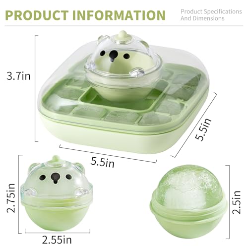 Molde para cubos de hielo de silicona 2 unidades miniatura 2