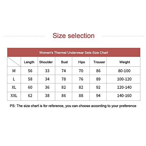 Thermal Underwear Set, Women's Thermal Clothing, Fleece And Thick Autumn Clothes And Long Pants, Winter Silk Wool Bottoming Shirt (Skin Colour Large) #TOP2