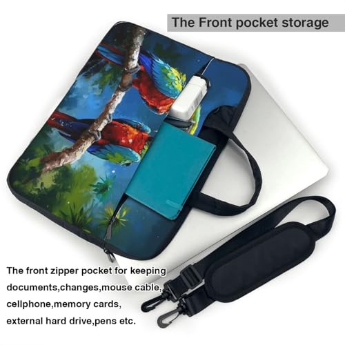 Bolso Tote para Laptop Parrots para hombres y mujeres miniatura 3