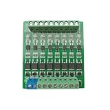 Verstärkerplatine, 8-Kanal MOS-FET Modul, SPS Verstärkerplatine Treibermodul Optokoppler-Isolation DC-Verstärkun ...