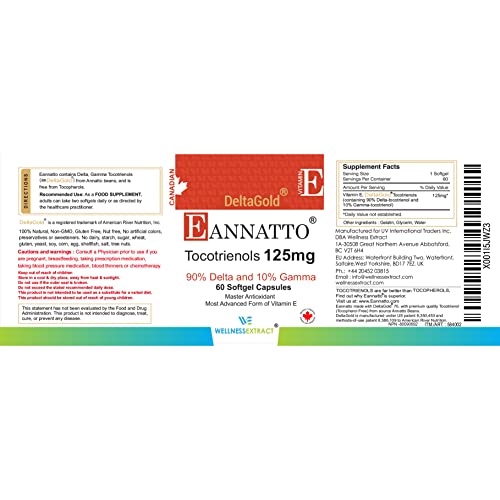 Wellness Extract WE Llness Extract Eannatto Tocotrienols Vitamin E Supplements Tocopherol Free thumb #7