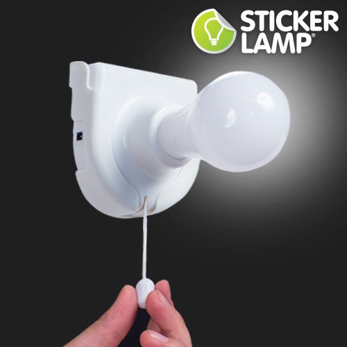 omnidomo Sticker Lamp battery powered light bulb