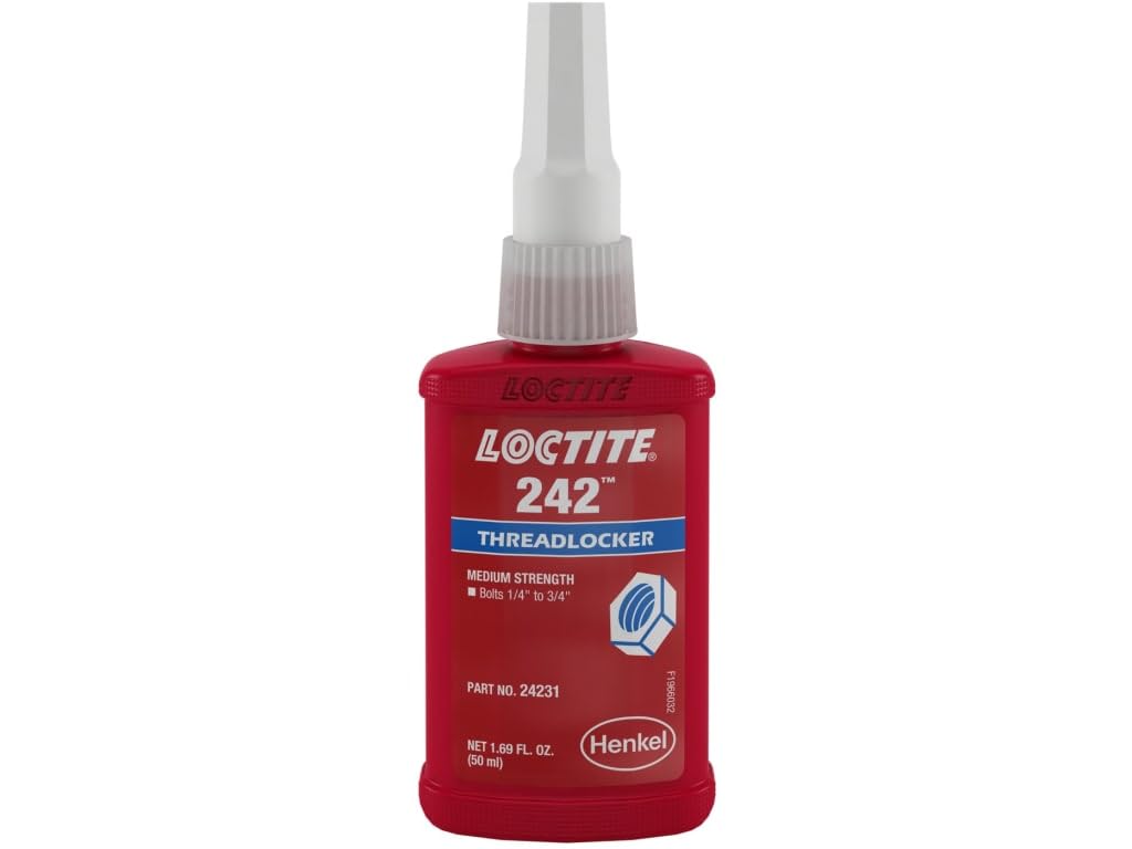 Loctite 242 Medium Strength Threadlocker, 50 mL Bottle, Blue-picture-44