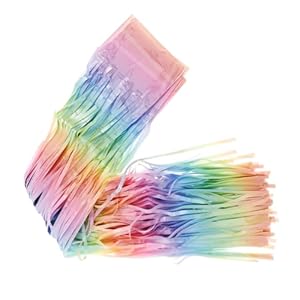 VICASKY Pastellfarben Glitzer Tischrock