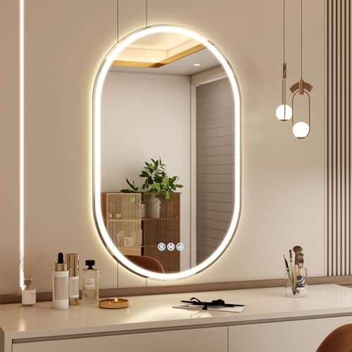 BEAUTYPEAK 36x24 LED Oval Bath...