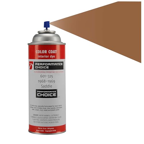 Saddle Interior Color Coat 12oz Aerosol | Corvette C3 1968–1969