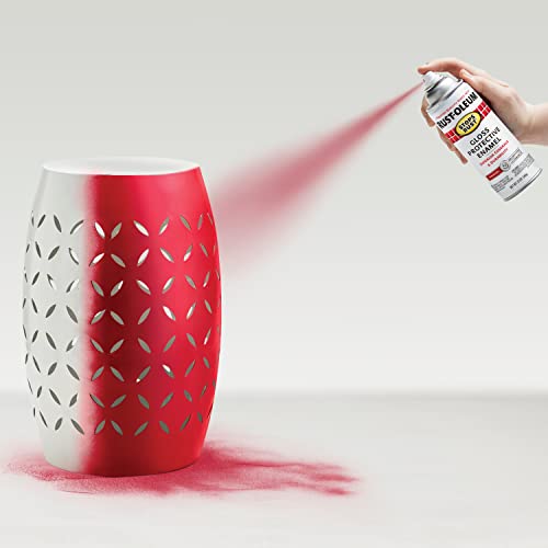 Rust-Oleum 7762830 Stops Rust Spray Paint, 12 Oz, Gloss Red Sunrise #TOP4