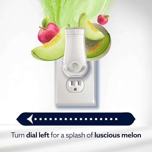 Glade PlugIns CustomScent Refills, Melon & Cherry Blossom, 5 Count - image 4