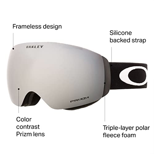 Image of Oakley Unisex Sunglasses, Prizm Snow Black Iridium Lenses