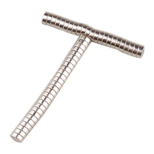 Yizhet 50 Stück Mini Magnete Kühlschrank Klein Gelten für Magnettafel Whiteboard Tafel Pinnwand u.v.m. (8 x 3mm)