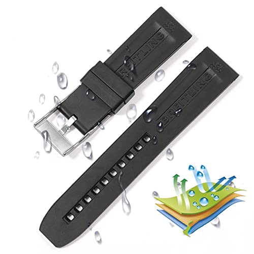 For avenger pin buckle Watchbands silicone Watch band 22mm 24mm colourful strap2